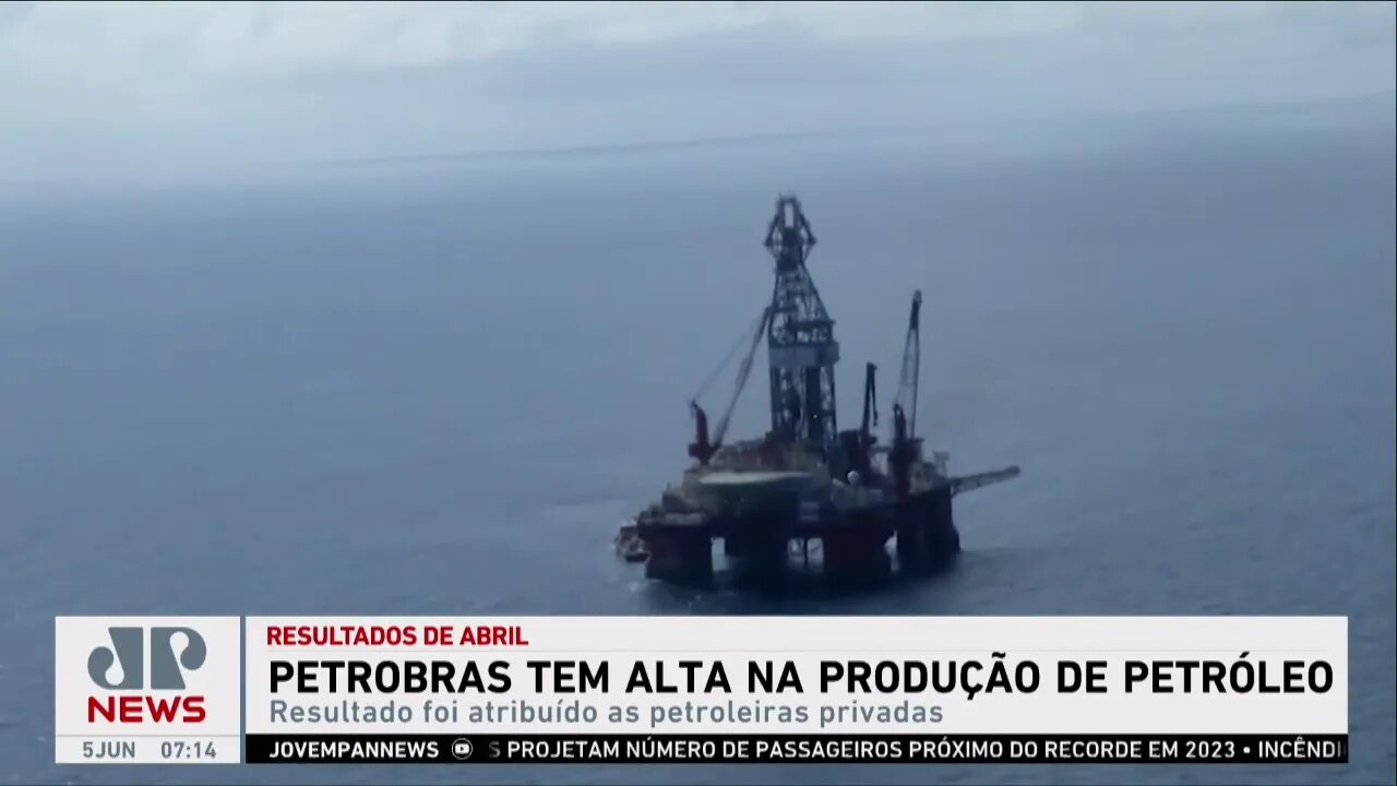 Petrobras tem alta na produção de petróleo em abril