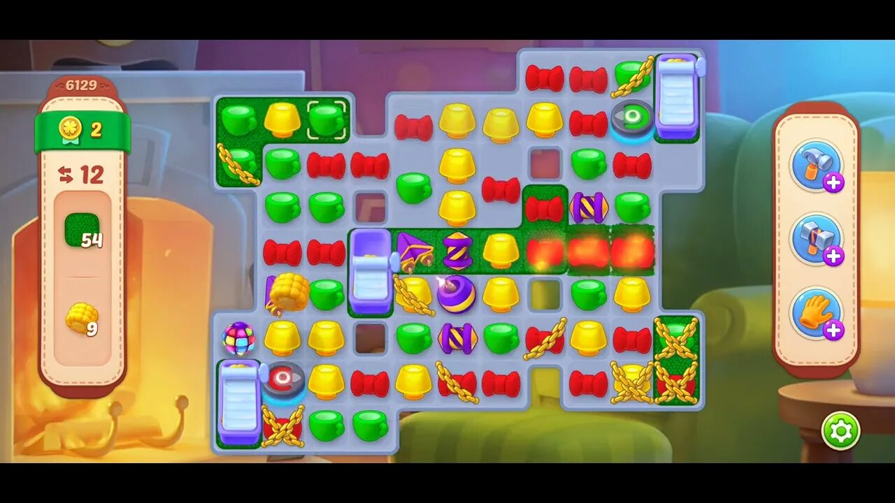 Playrix Homescapes Gameplay Walkthrough Level 6129