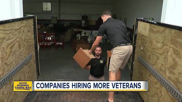 Tampa company hiring 100 vets to expand business