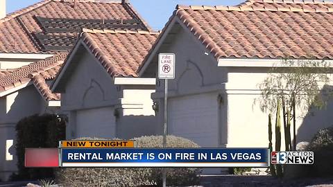 Housing rental market on fire in Las Vegas