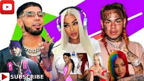 Yailin y Anuel y 6ix9ine y AloFoke radio show