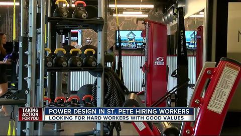 Power Design in St. Pete hiring workers