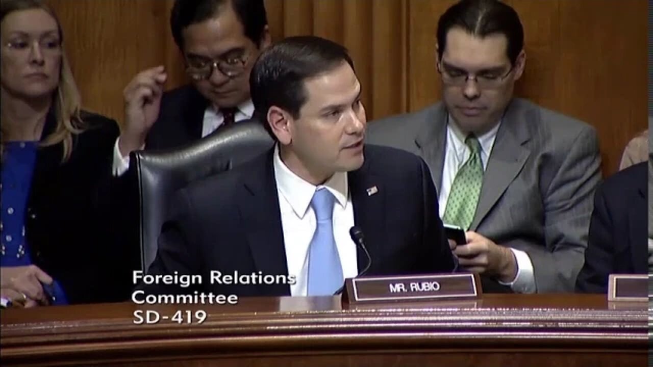 Rubio discusses his vote for secretary of state nominee Rex Tillerson