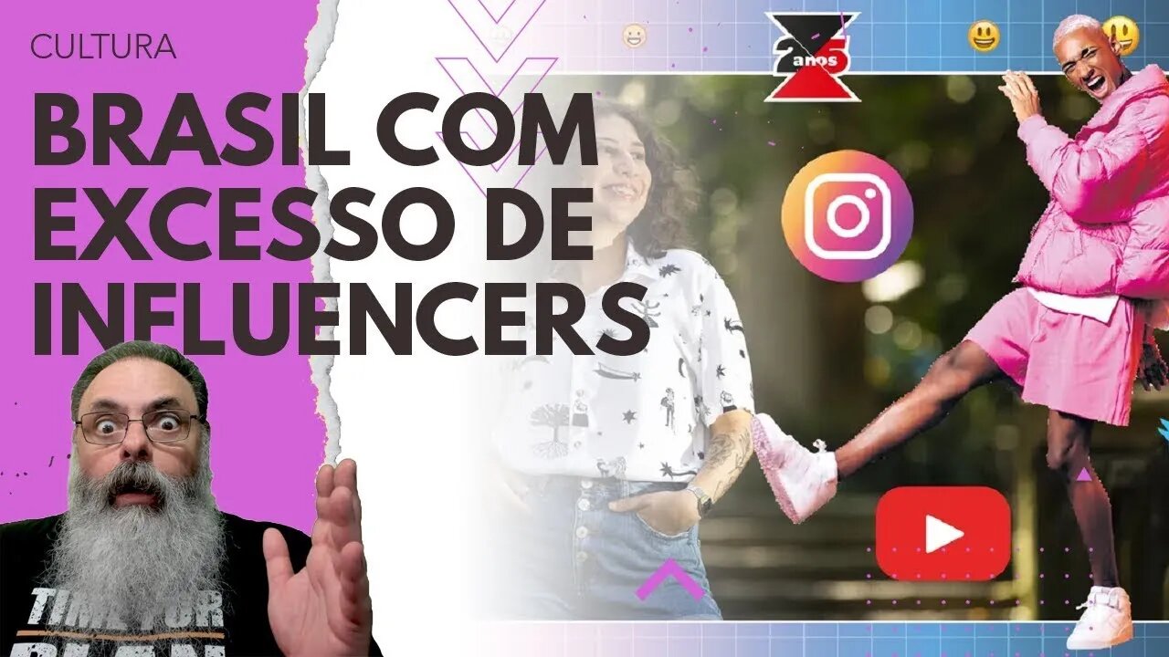 BRASIL é o SEGUNDO no RANKING do MUNDO e tem MAIS INFLUENCERS que MÉDICOS e ADVOGADOS, ONDE ERRAMOS?