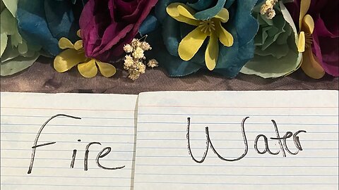 🌊WATER 🔥FIRE - YOU DRINK IT - Combo Tarot Reading