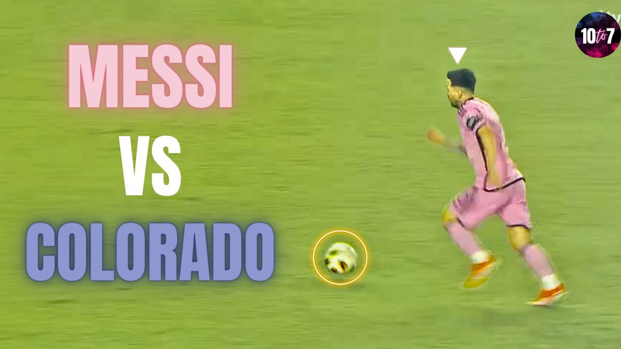 Leo Messi Goal vs Colorado | All Angles