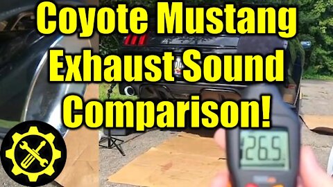 2015 - 2021 Mustang GT 5.0 Catback Exhaust Swap & Comparison!