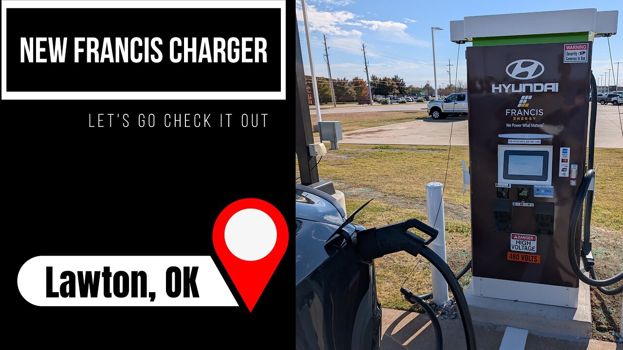 Checking out a new Francis DC fast charger location