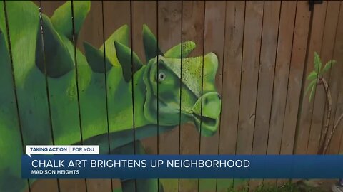 Madison Heights Chalk Art