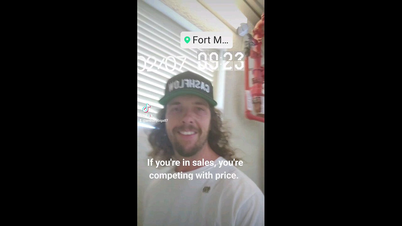 sales means competing with price
