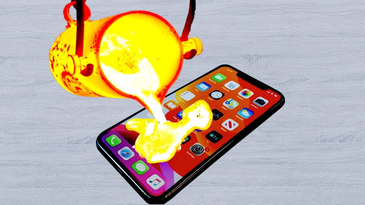 LAVA VS IPHONE 12 EXPERIMENT!!!