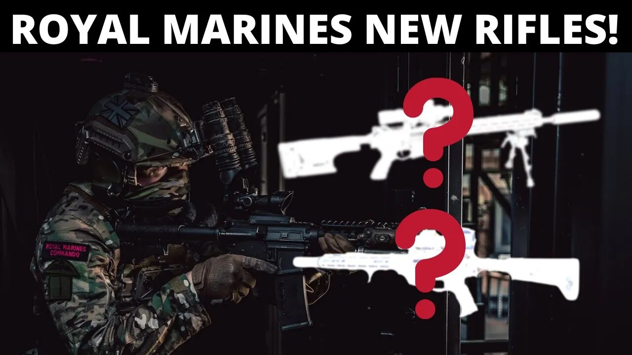 Royal Marines NEW SERVICE AND SHARPSHOOTER RIFLE