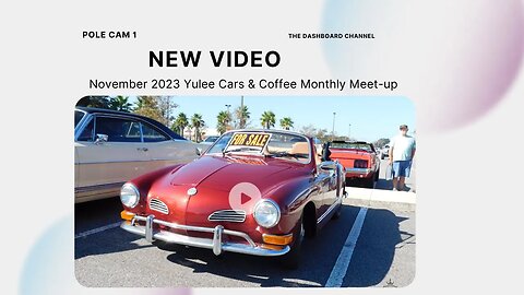 2023 November Yulee Cars & Coffee Pole Cam 1