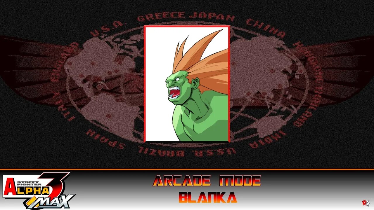 Street Fighter: Alpha 3 Max: Arcade Mode - Blanka