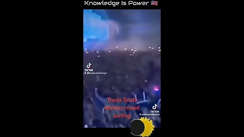 At Travis Scott Show A Demon Jumps In The Crowd