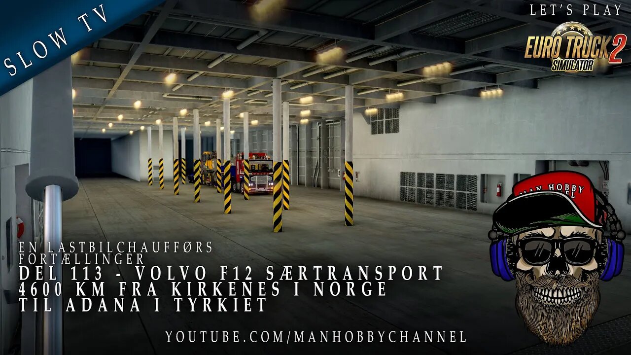 🔴 Del 113 - 🚛🚛 Volvo F12 Særtransport 4600 km Fra Kirkenes i Norge til Adana i Tyrkiet