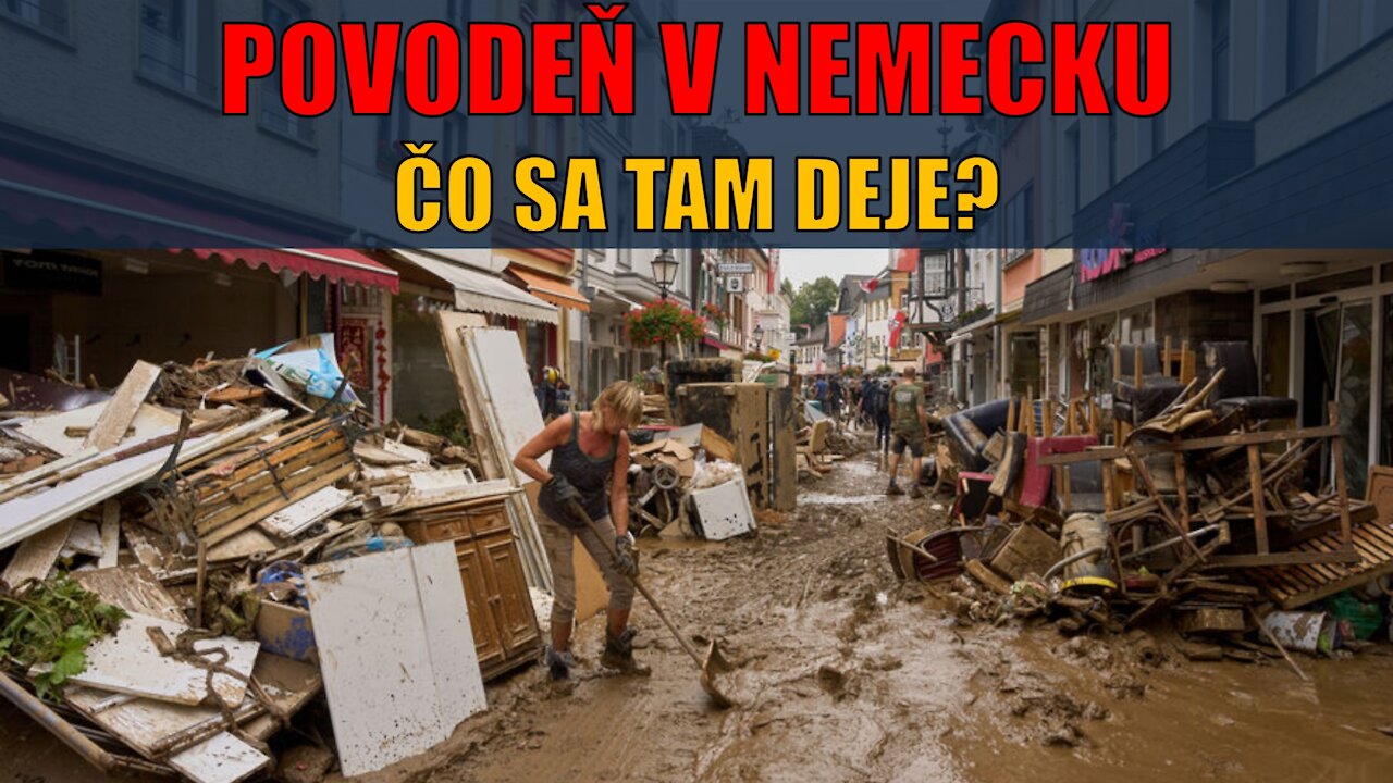 Povodeň v Nemecku - čo sa tam deje?