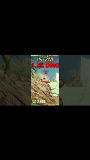 IS-2M 不容小覷的傳奇！| 5 kills 6.2k dmg | world of tanks | @pewgun77