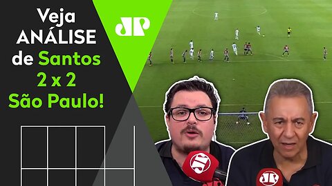 Volpi FALHOU? "O São Paulo merecia VENCER o Santos!" Veja DEBATE!