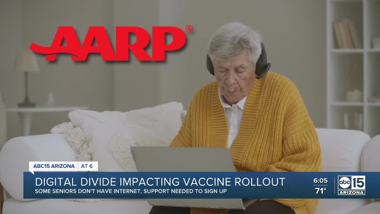 Digital divide impacting COVID-19 vaccine rollout