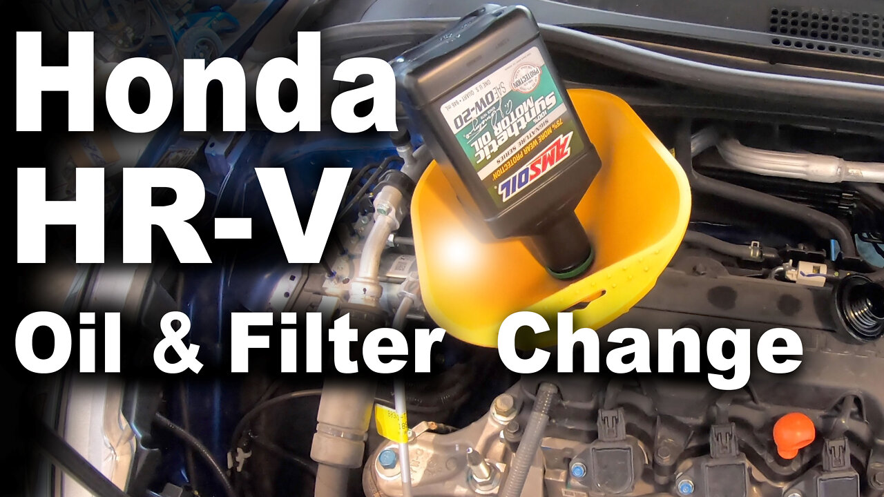 Honda HR-V Oil Change - AMSOIL Signature Series 0W-20