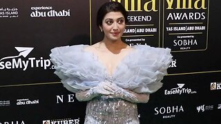 The enchanting Pranita Subhash With Her Look Reached At IIFA Rocks 2023 Green Carpet 💖📸