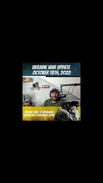 War In Ukraine Update October 13th, 2022 - Russia Ukraine War