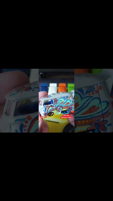 Hot Wheels Kool Kombi da minha coleção de Miniaturas Volkswagen