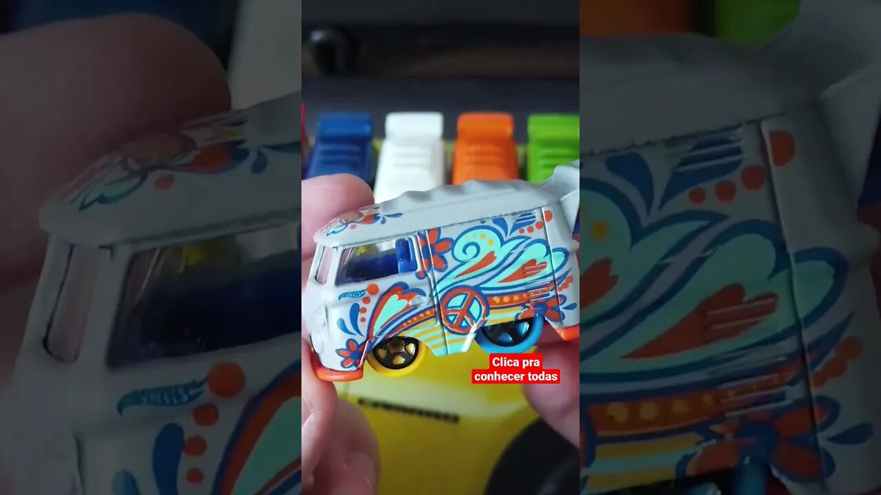 Hot Wheels Kool Kombi da minha coleção de Miniaturas Volkswagen