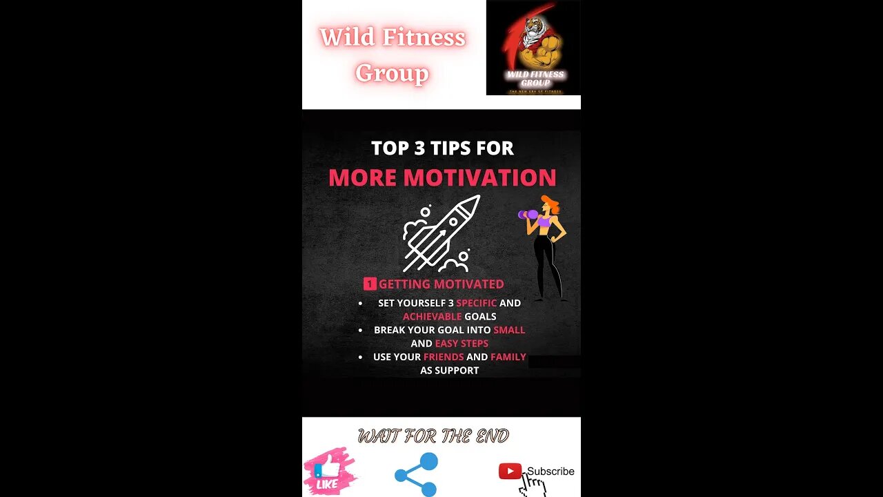 🔥Top 3 tips for motivation🔥#shorts🔥#fitnessshorts🔥#wildfitnessgroup🔥19 march 2022🔥