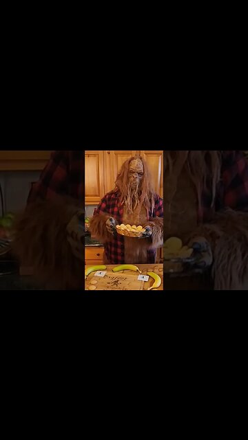 Bigfoot delivers banana pudding