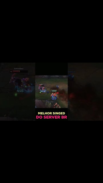 SINGED SOLANDO MAIN KATARINA COM 3 MILHÕES DE MAESTRIA KMKKKKK #shorts #leagueoflegends #lol #singed