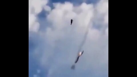 Ukrainian MIG 29 Shot Down Russian Su 35 Jet In The Air To Air Combat UKRAINIAN FAKE MONTAGE !!!