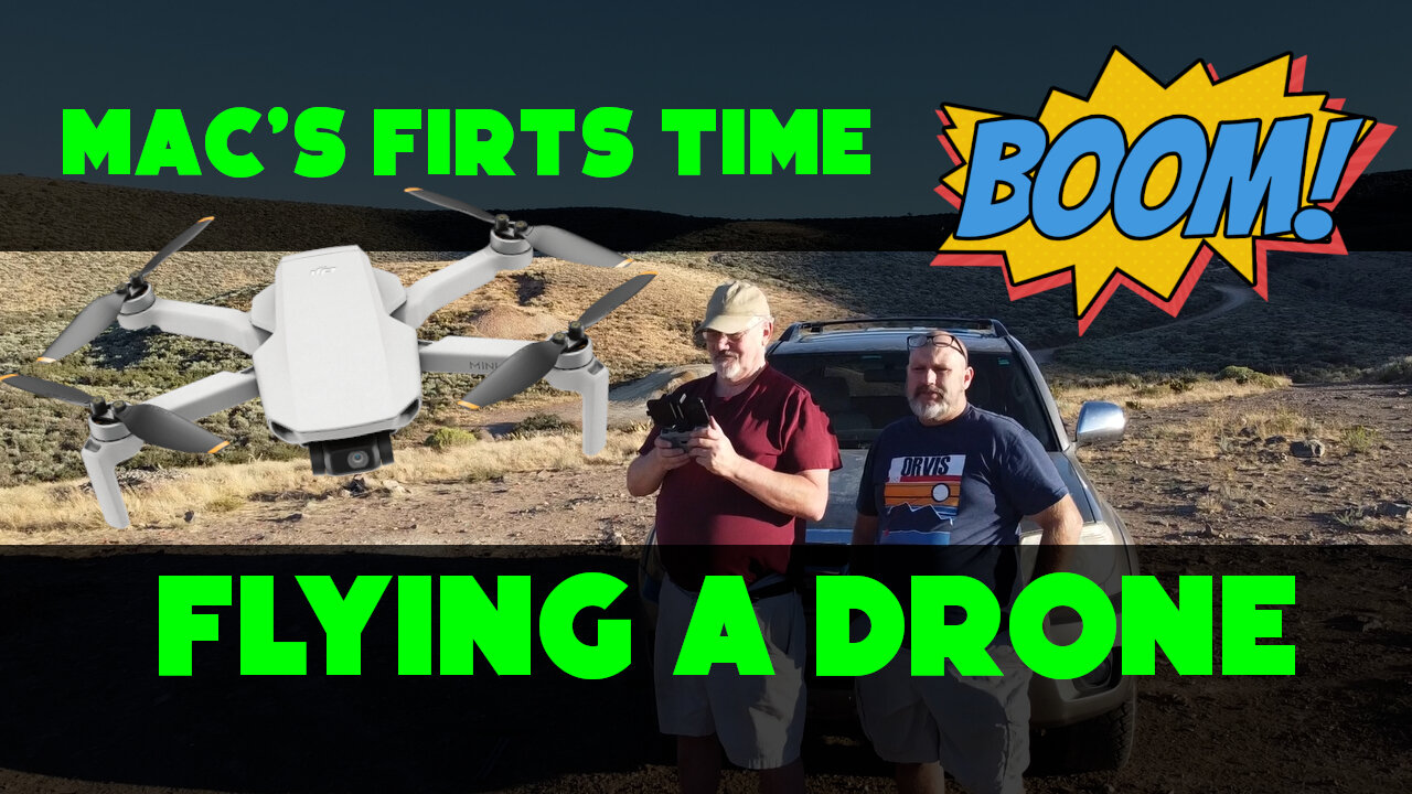 Mac's First Time Flying A Drone