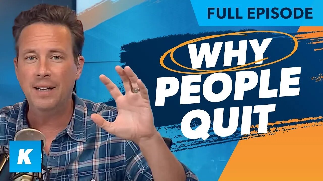 The REAL Reason Why People Quit On Their Career (Replay 7/21/2022)