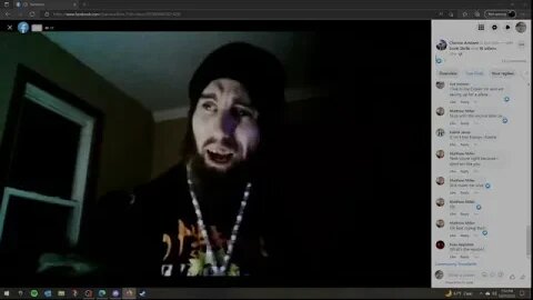 Cyraxx live on FB, sob story stream. Deleted. 10/28/2022