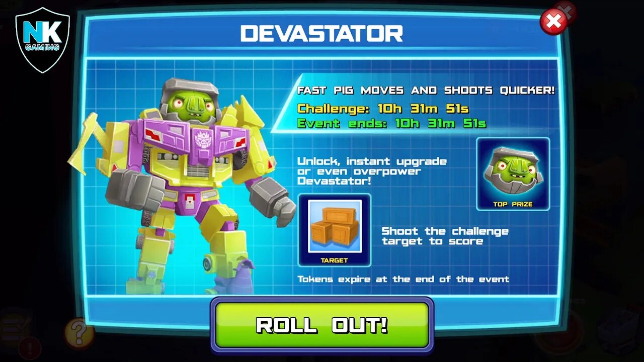 Angry Birds Transformers - Devastator Event - Day 6 - Mission 3