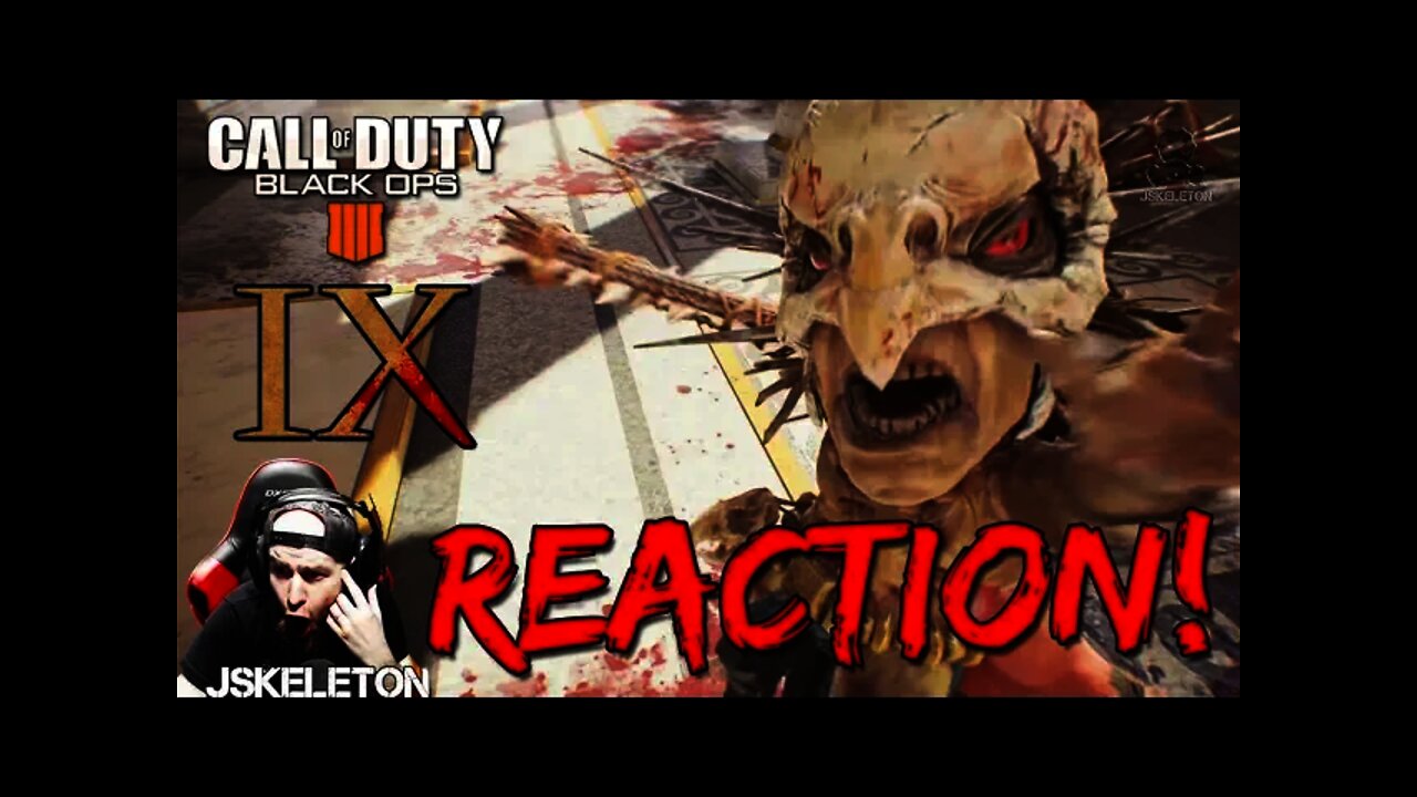 Black Ops 4 Zombies – IX Music Video (Avenged Sevenfold "Mad Hatter") REACTION!