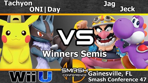 Tachyon & ONI|Day vs. Jag & Jeck - SSB4 Winners Semis - SC47