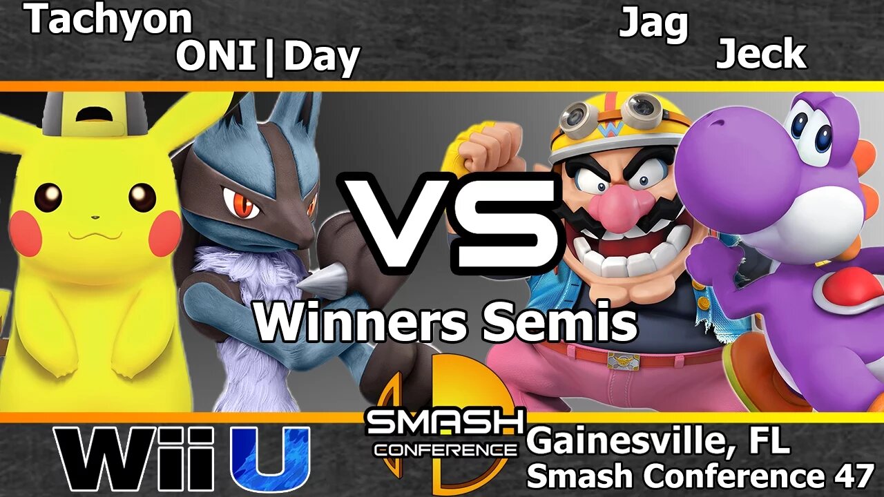 Tachyon & ONI|Day vs. Jag & Jeck - SSB4 Winners Semis - SC47