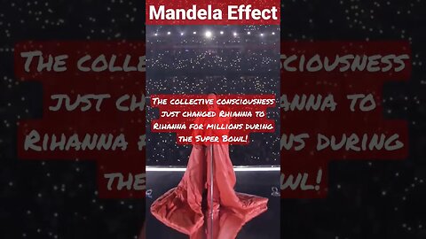 Rhianna has now always been Rihanna in this reality! #mandelaeffect #Rihanna #Rhianna #Superbowl