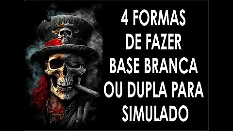 4 formas de separa base branca e base dupla para simulado