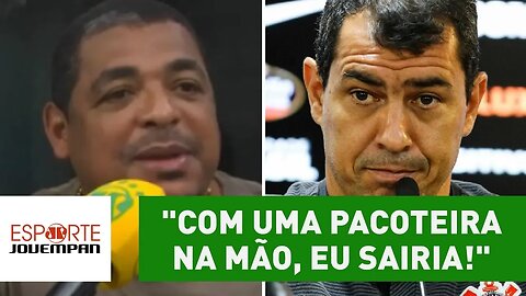 VAMPETA, sobre CARILLE: "com uma pacoteira na mão, eu sairia!"