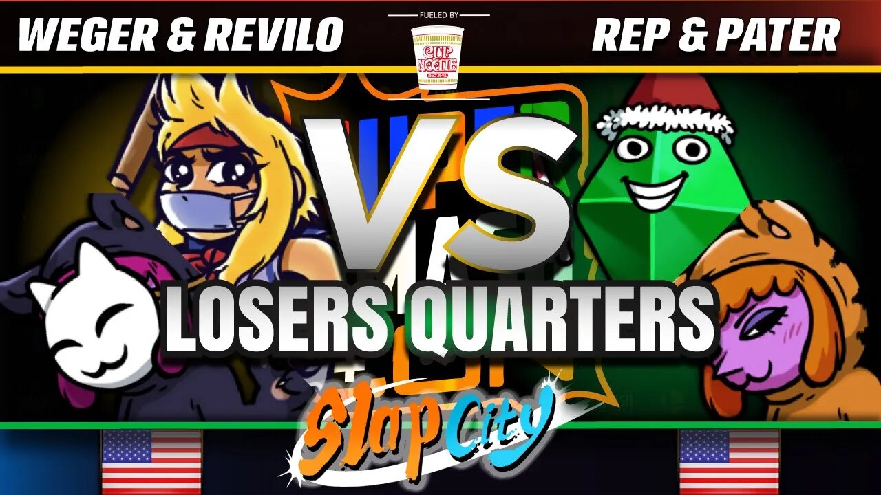 Slap City TOP 8: Weger & Revilo vs. Rep & Pater - SSC2019 Doubles Losers Quarters