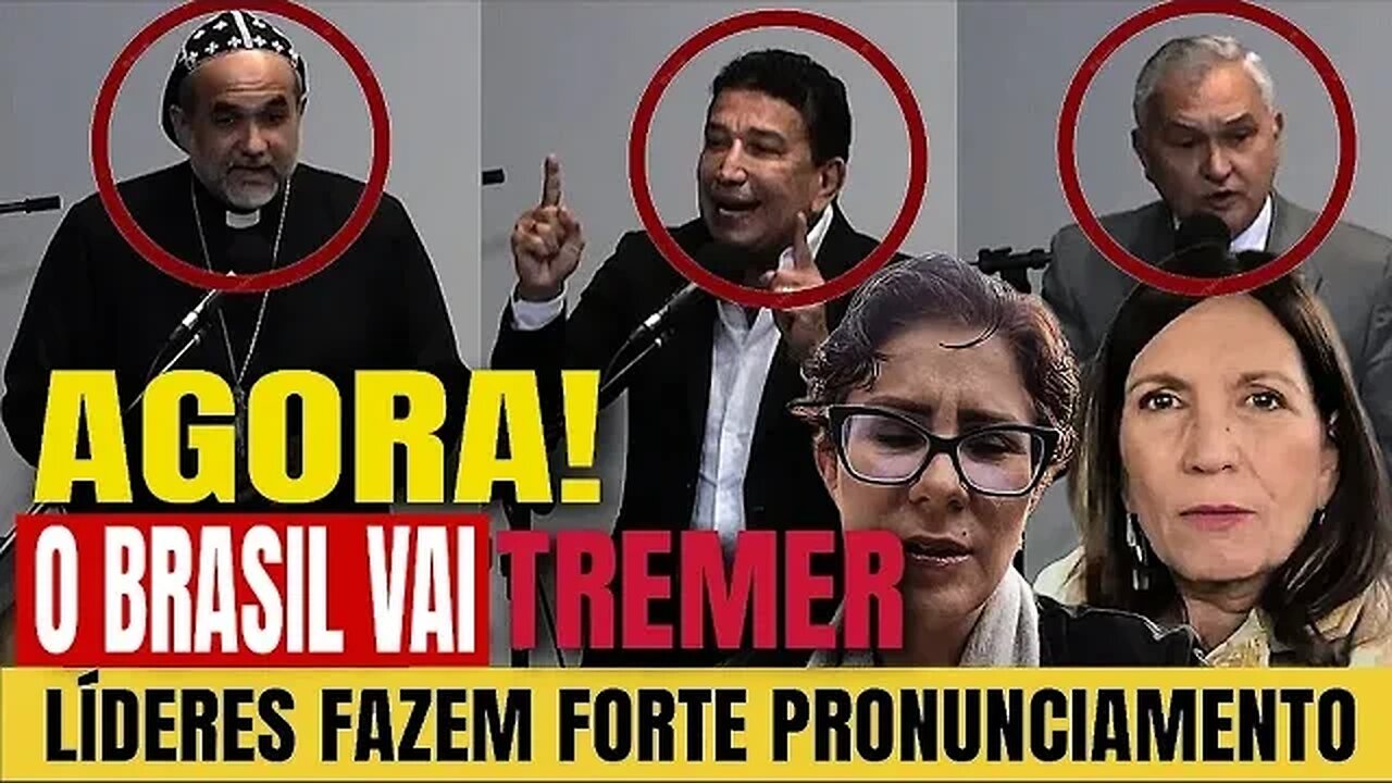 🇧🇷🔴AGORA! O BRASIL VAI TREMER FAZEM FORTE PRONUNCIAMENTO EM EVENTO NA CAMARA DOS DEPUTADOS