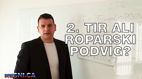 Drugi tir ali roparski podvig