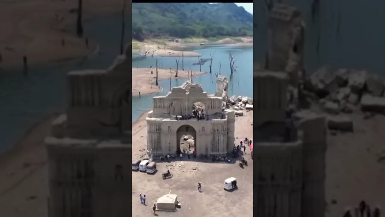 Mysterious underwater Church surfaces in drought