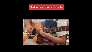 Take me to church- finger style guitar cover