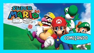 Super Mario 64 DS: Começando o Game