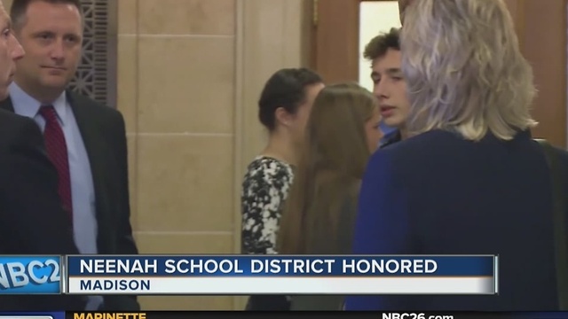 Neenah schools honored in State of the State